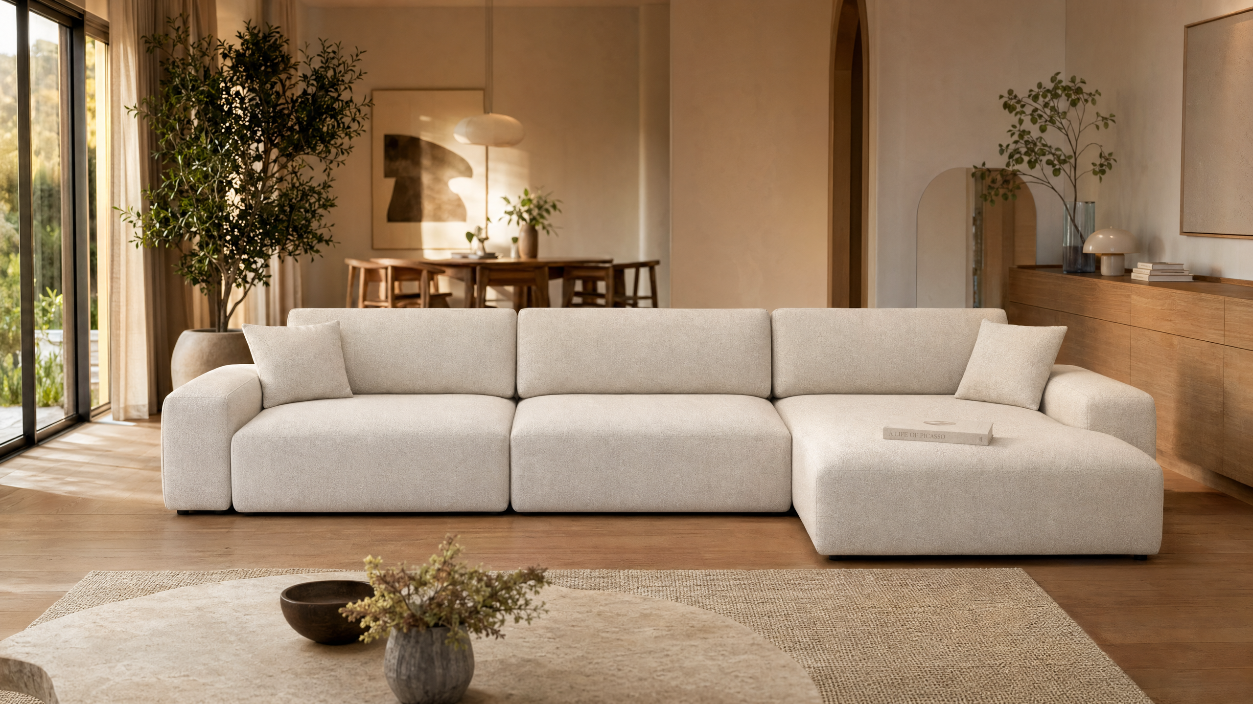 Goodman Modular Sofa - lifestyle view by FOBOO