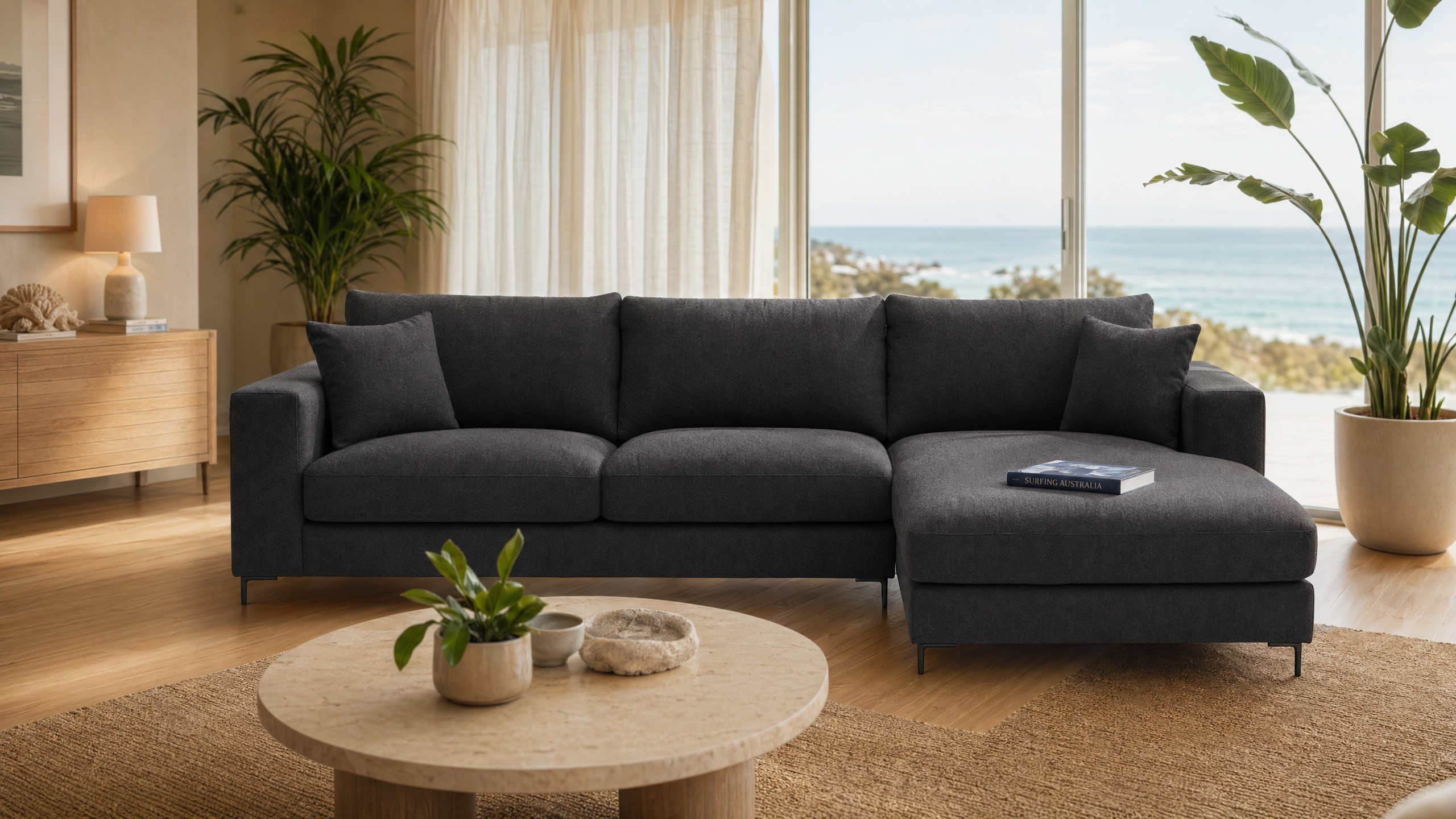 Saint-Germain Corner Sofa - lifestyle view by FOBOO