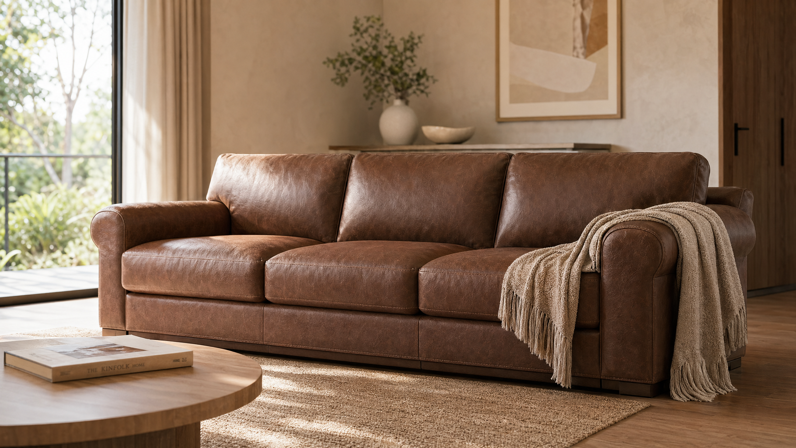 Lawrence Grand Sofa - lifestyle view by FOBOO