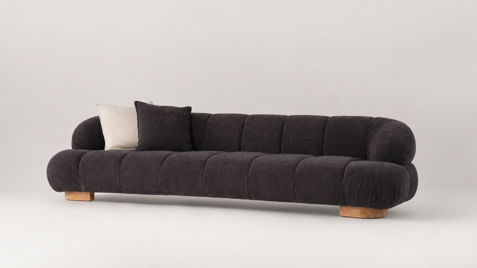 Ink Quilted Low-Profile Sofa - FOBOO designer furniture