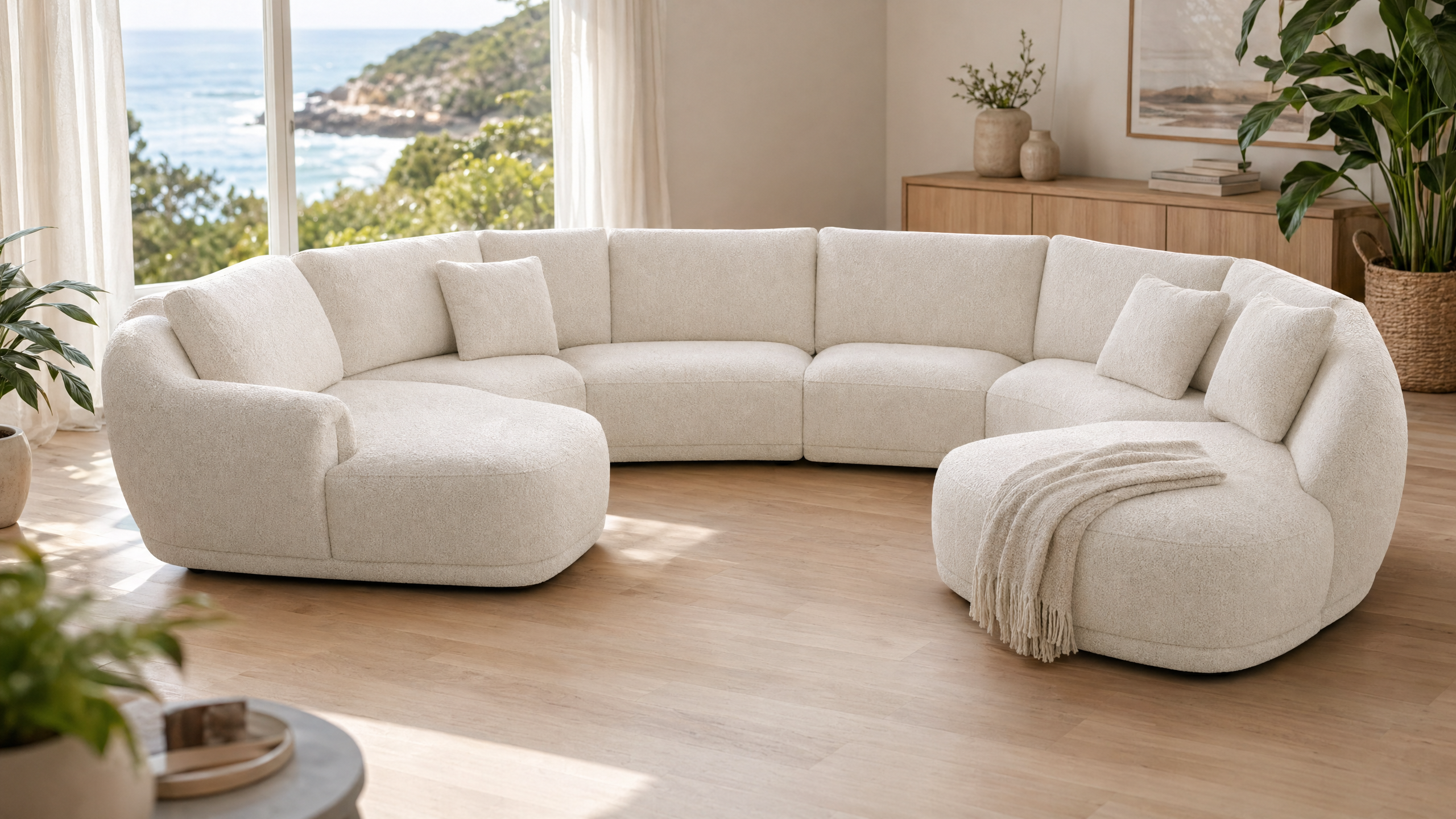 Contour Grand Sectional - lifestyle view by FOBOO