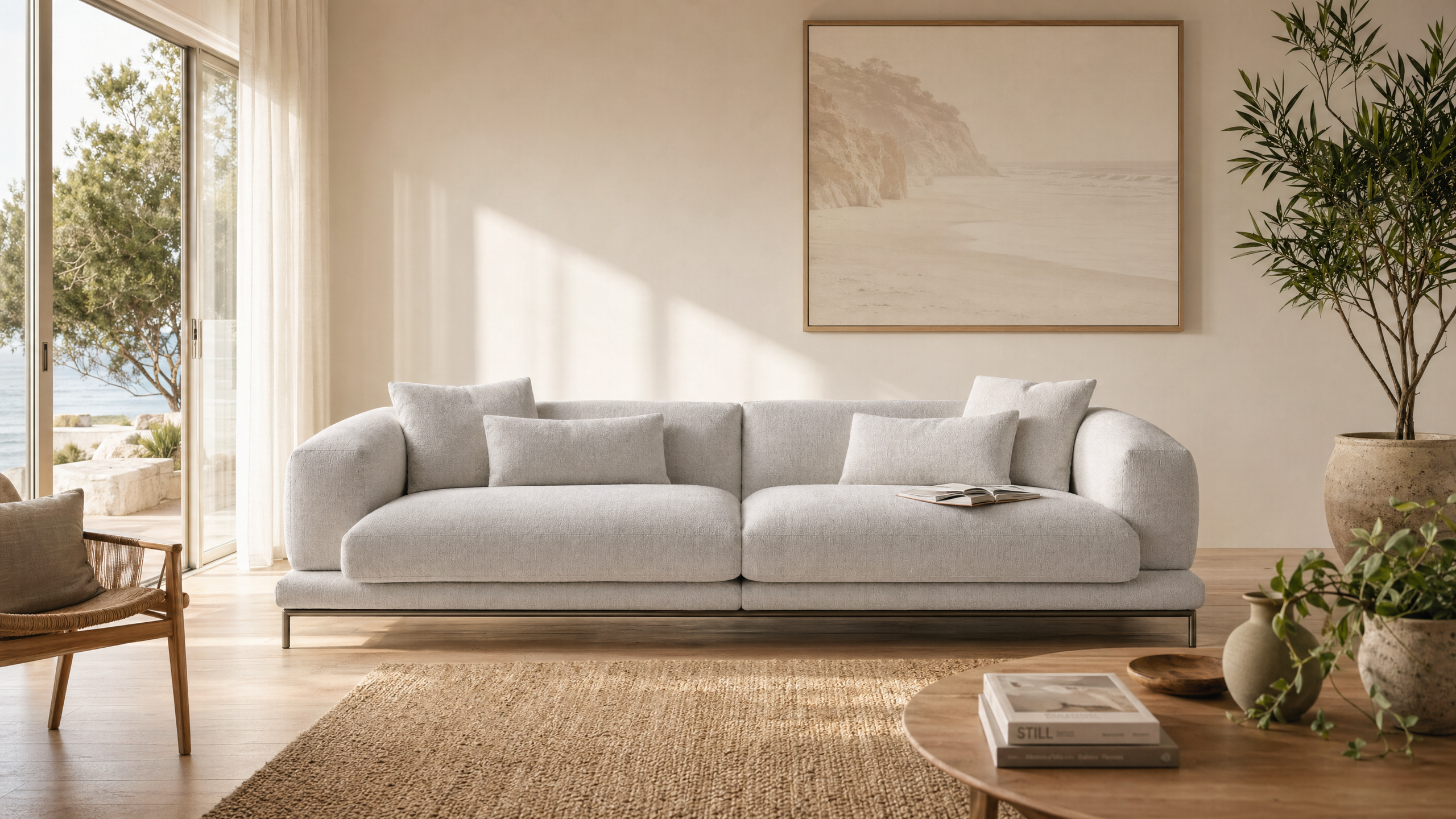 Drift Sofa - lifestyle view by FOBOO