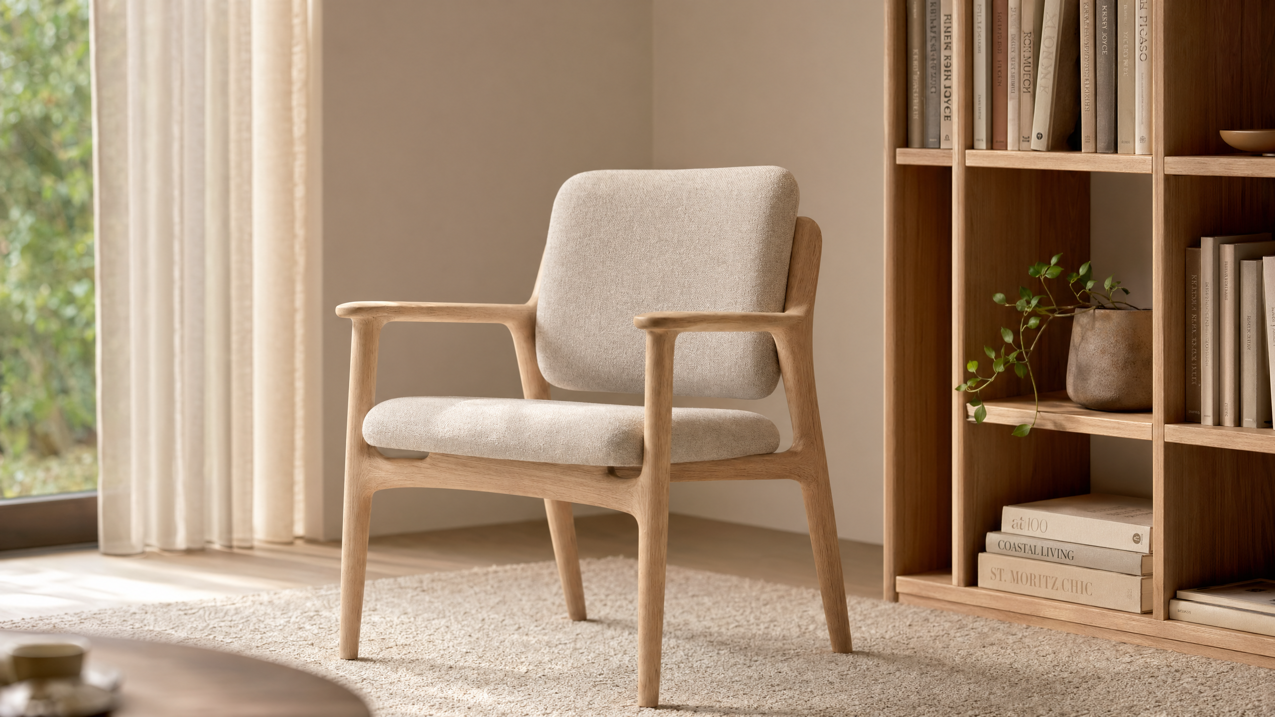 Leisure Dining Chair - lifestyle view by FOBOO