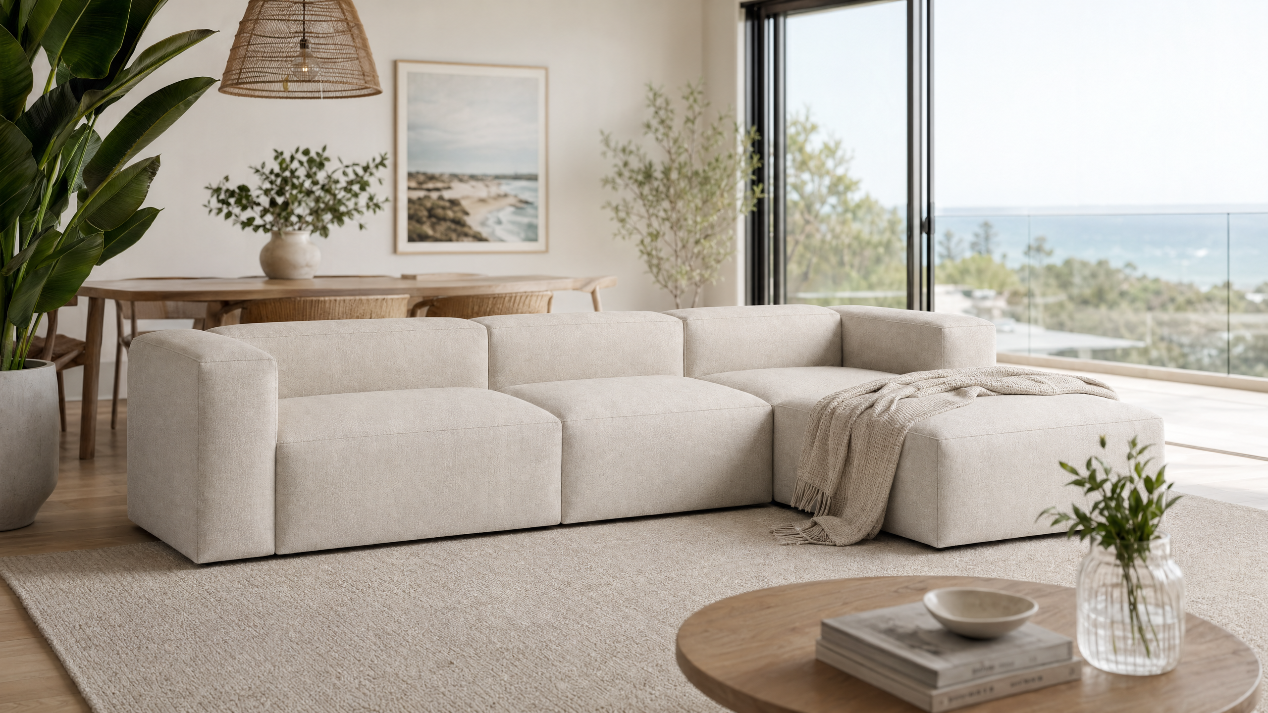 Pixel Modular Sofa - lifestyle view by FOBOO