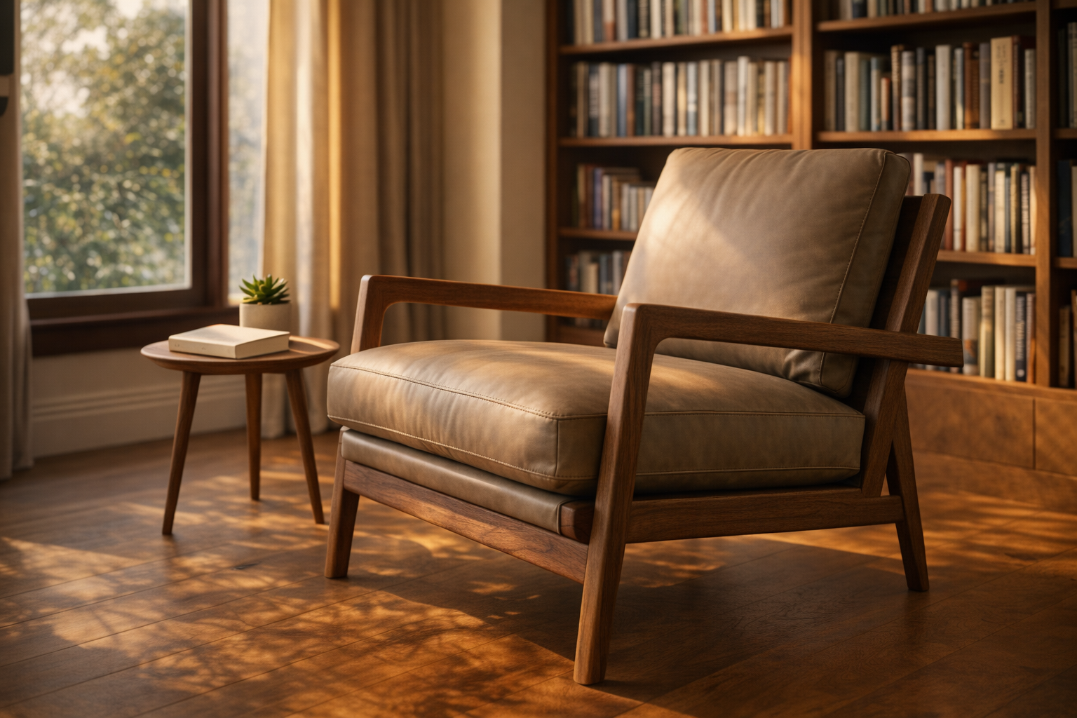 Atria Lounge Chair - lifestyle view by FOBOO