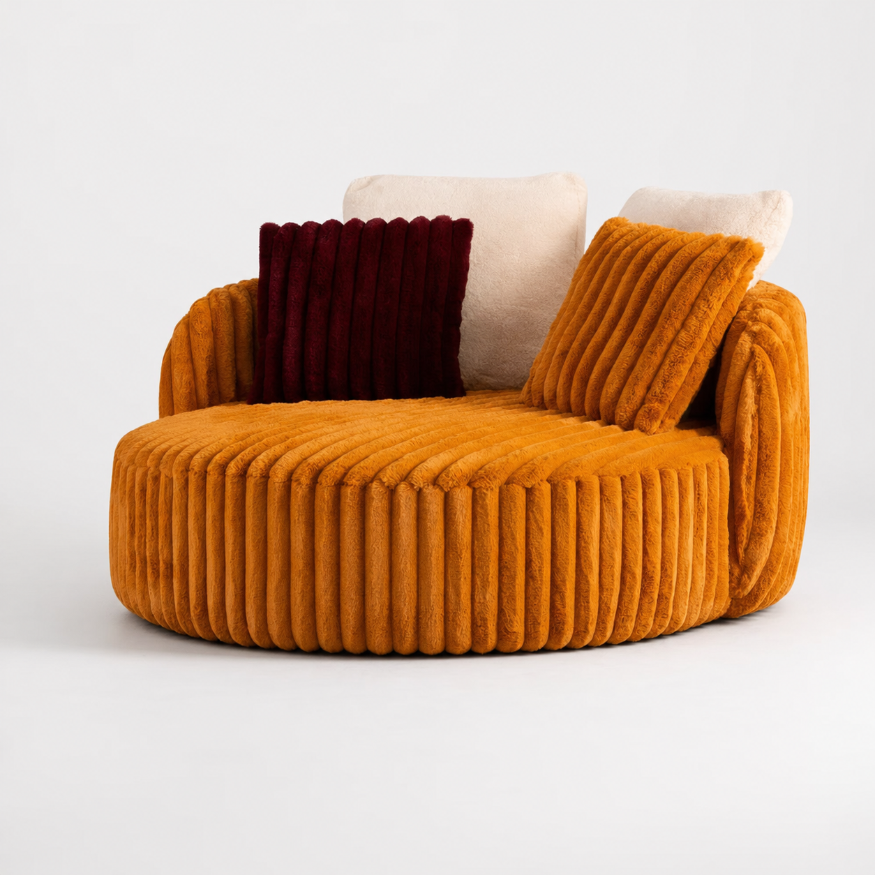 Amber Orbit Swivel Chair - FOBOO designer furniture