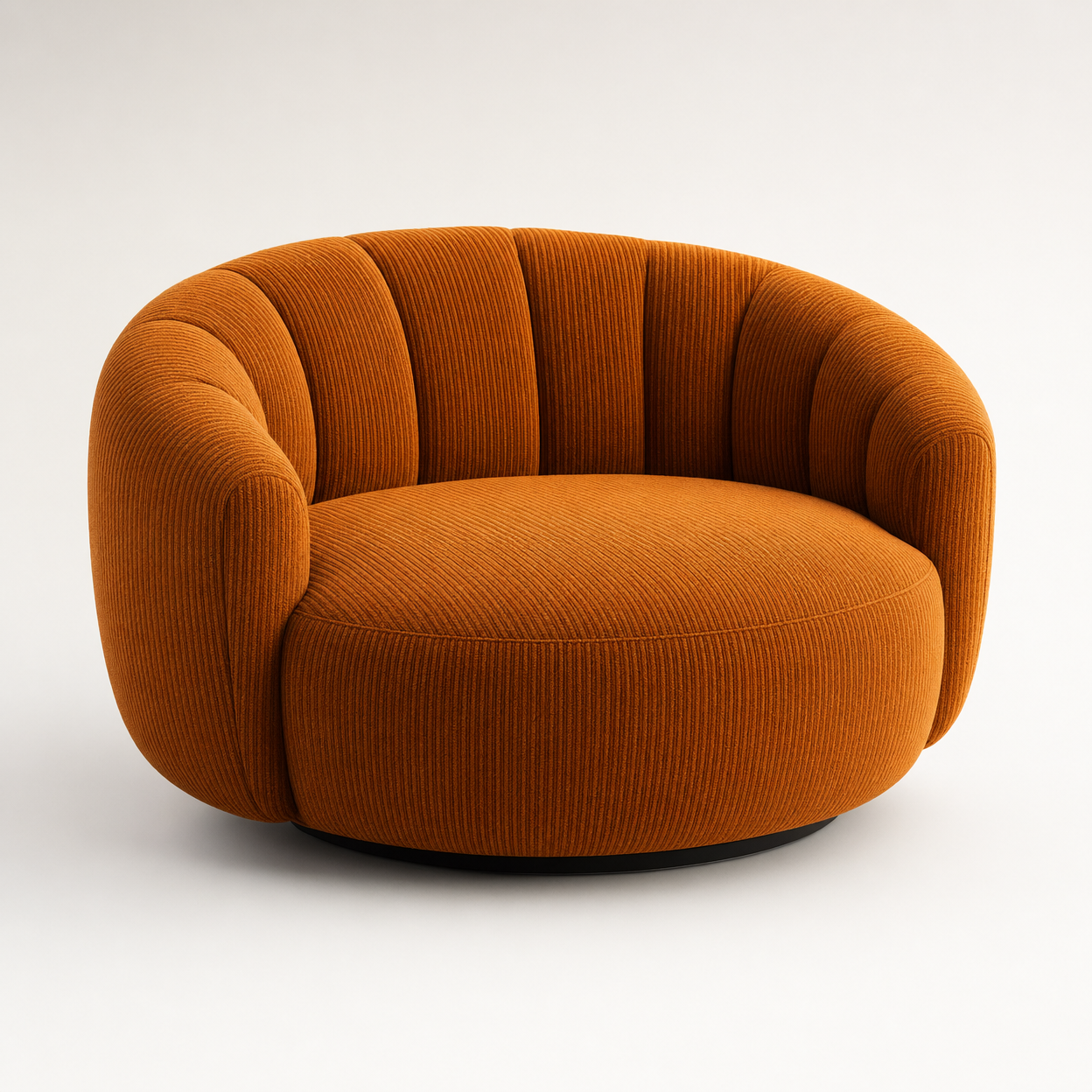 Amber Orbit Swivel Chair - FOBOO designer furniture