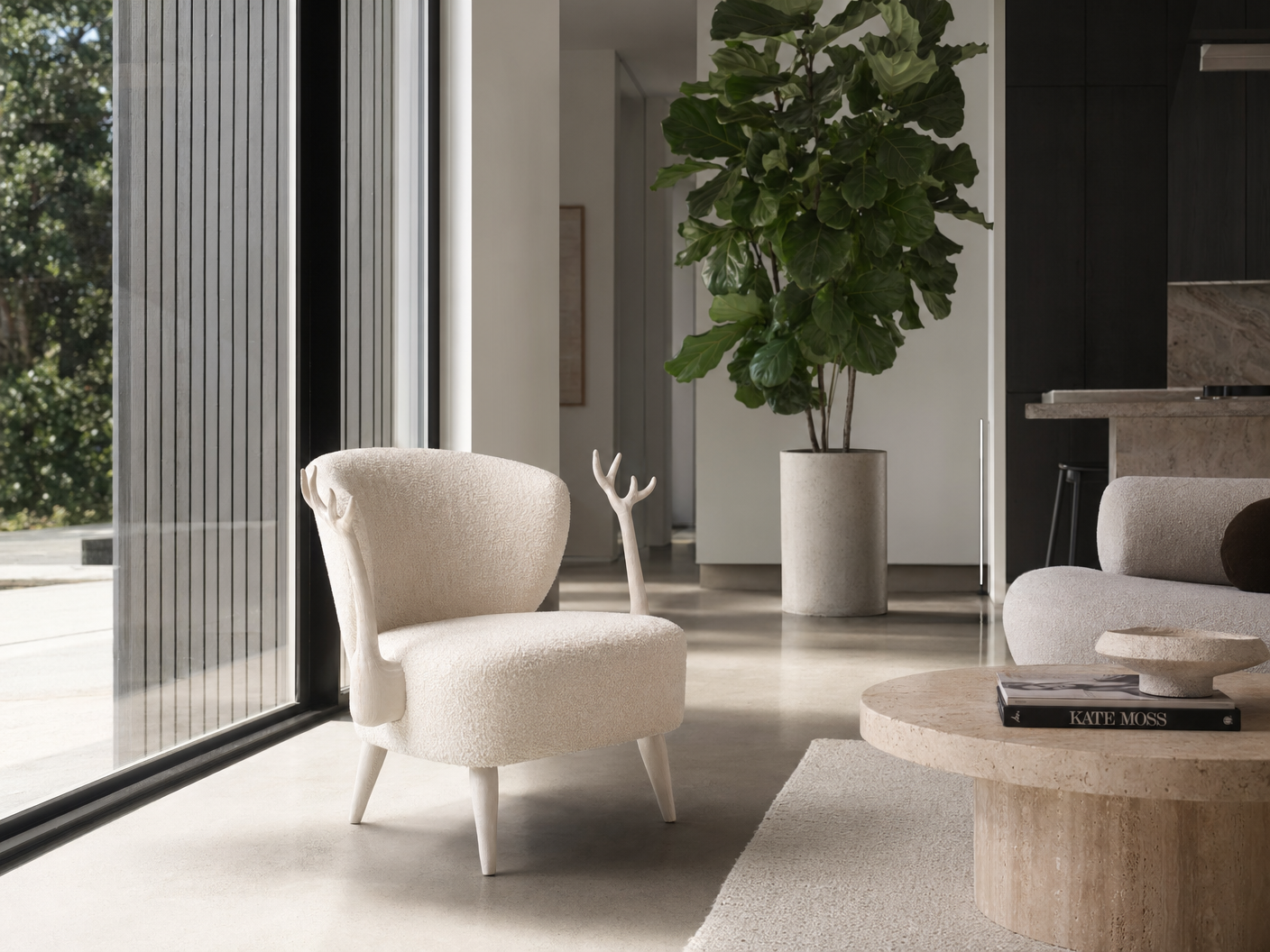 Archini Living Deer Armchair - lifestyle view by FOBOO