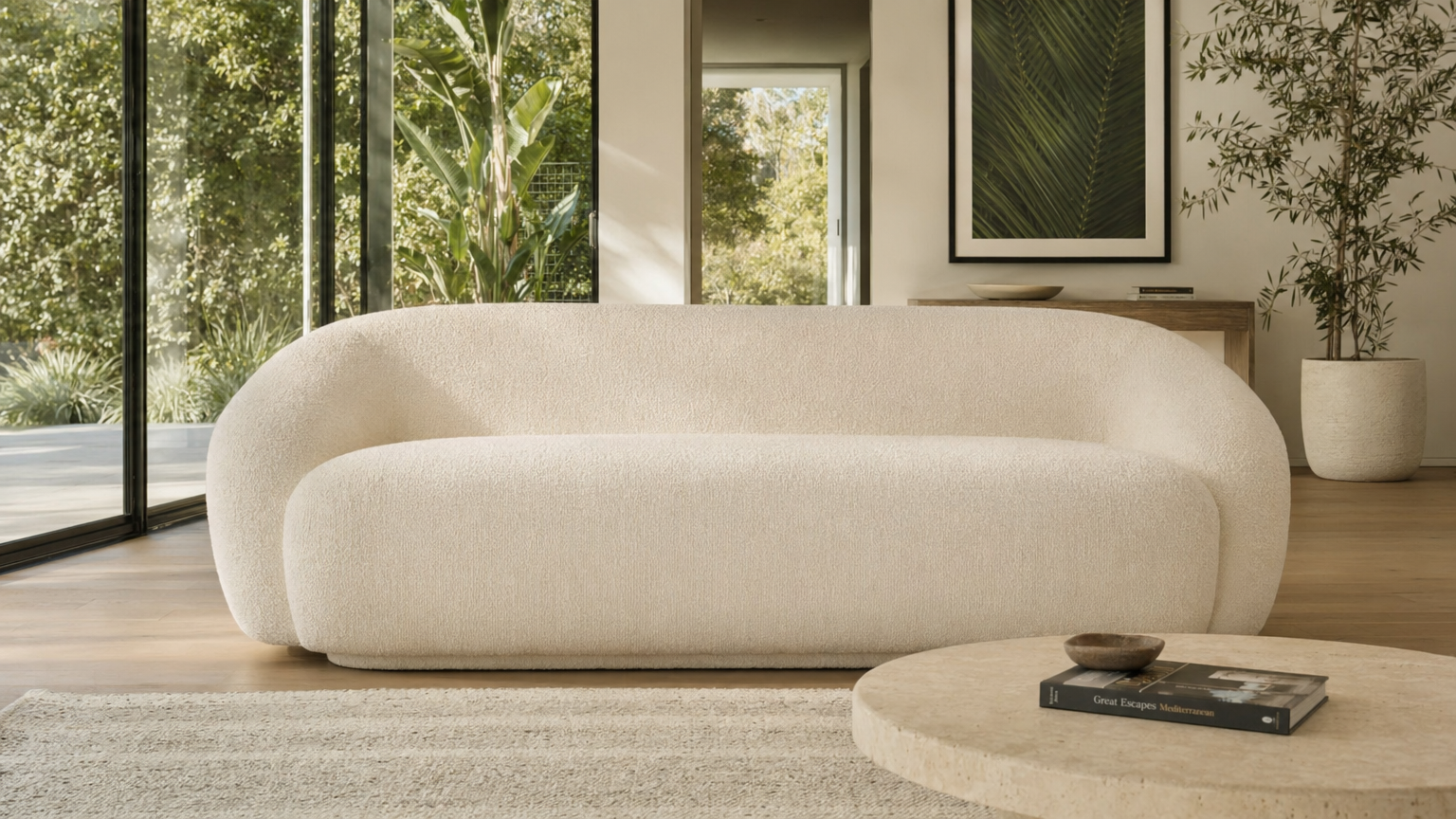 Archini Living Honeypot Sofa - lifestyle view by FOBOO