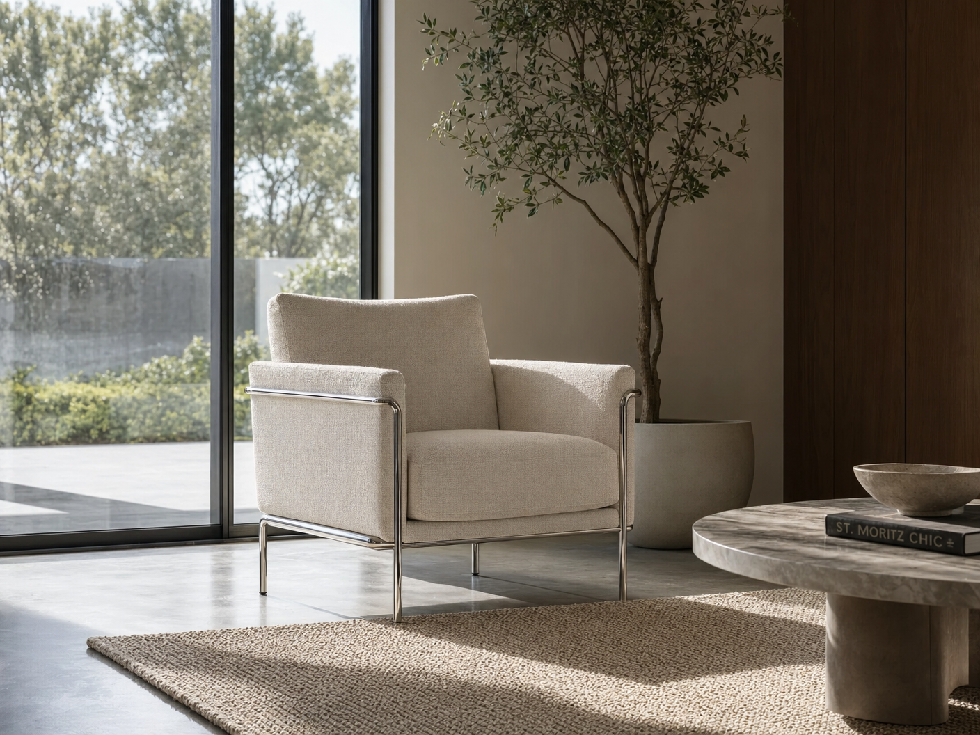 Archini Living Koji Armchair - lifestyle view by FOBOO