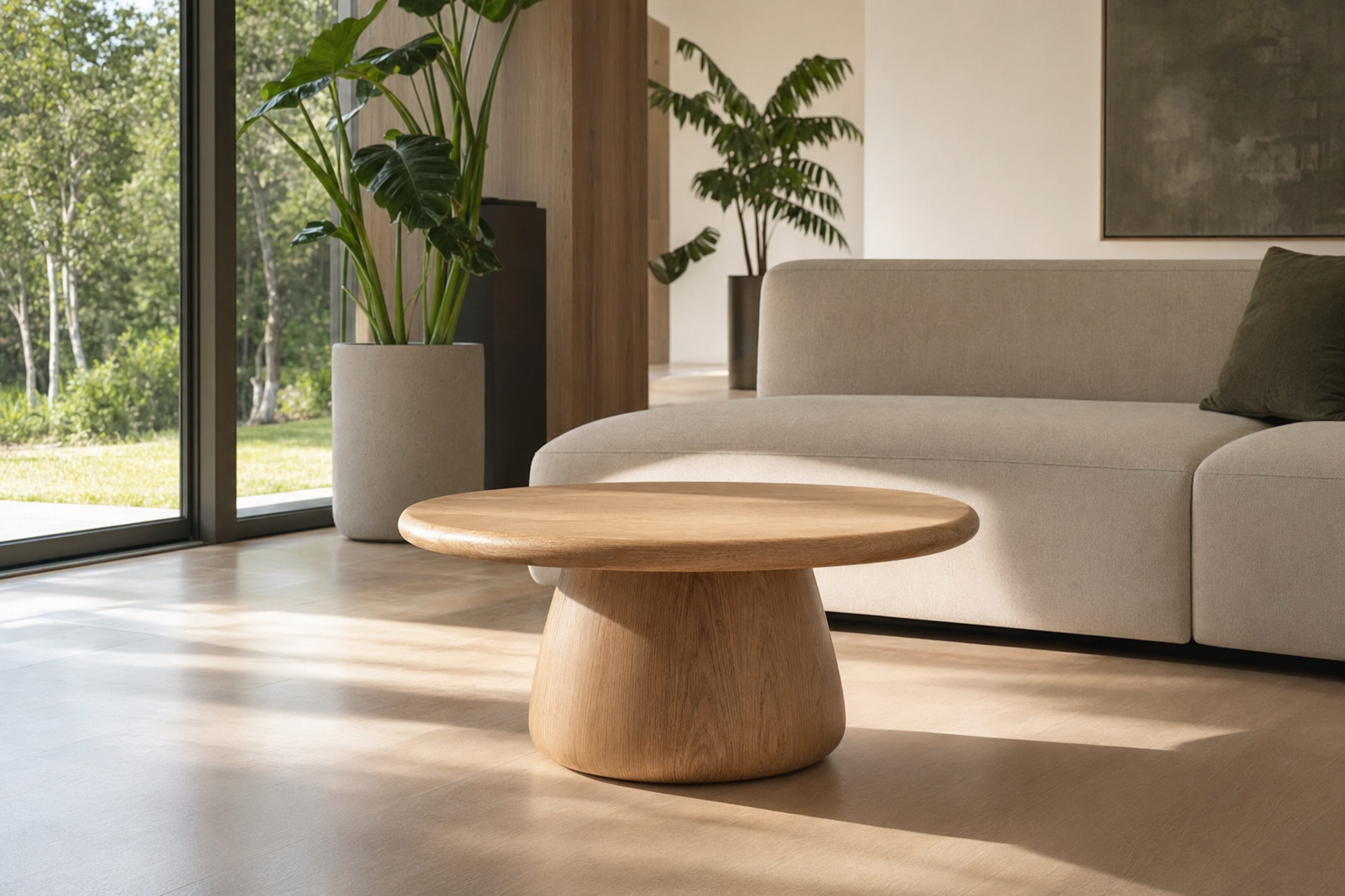 Archini Living Mushroom Coffee Table - lifestyle view by FOBOO