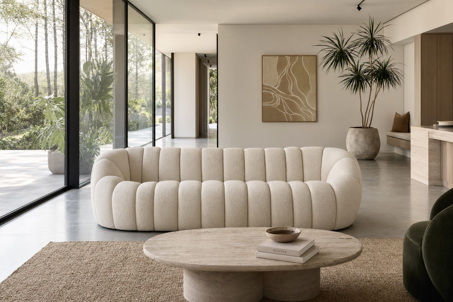 Archini Living Ripple Sofa - lifestyle view by FOBOO