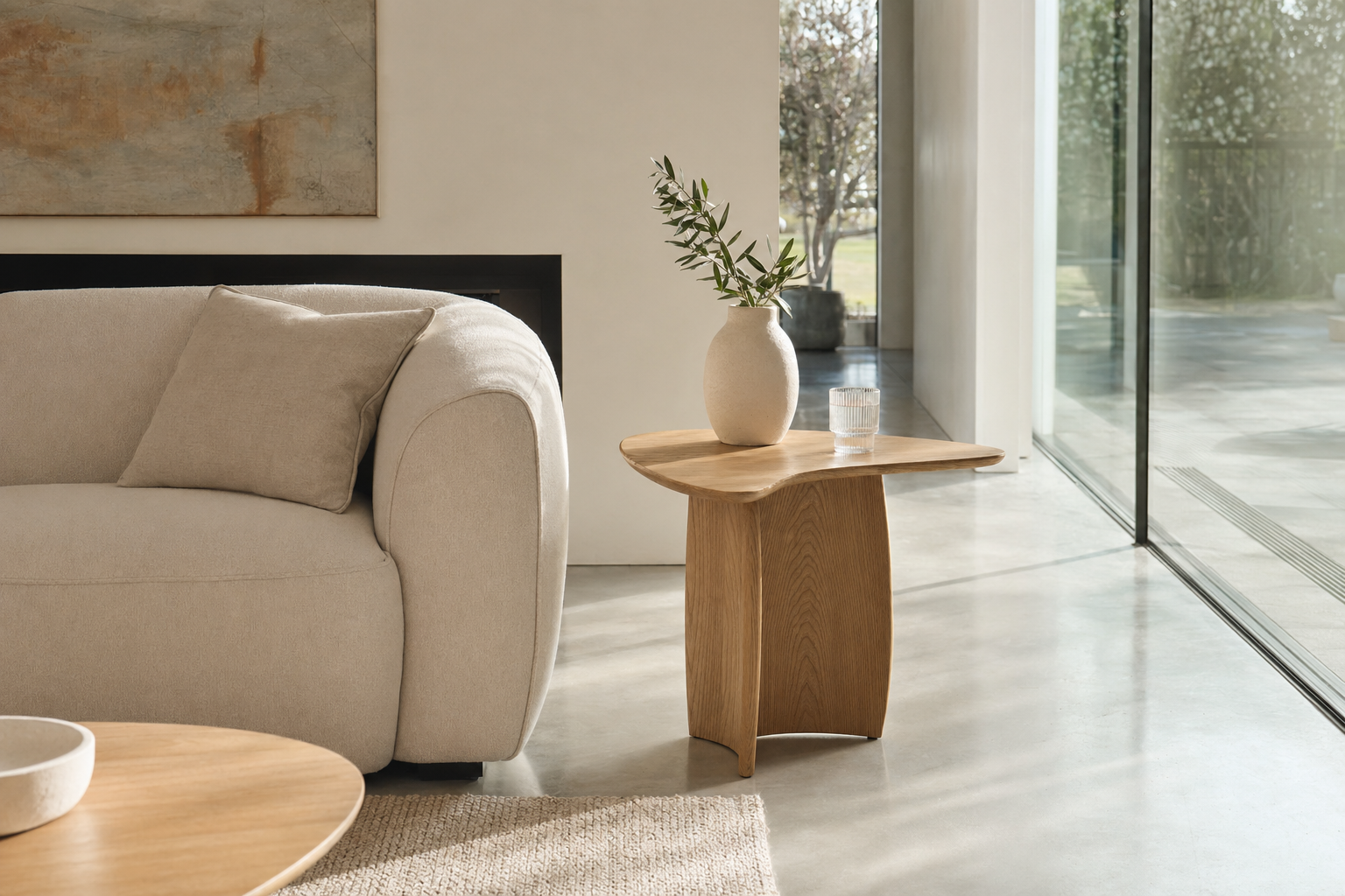 Archini Living Swallow Side Table - lifestyle view by FOBOO
