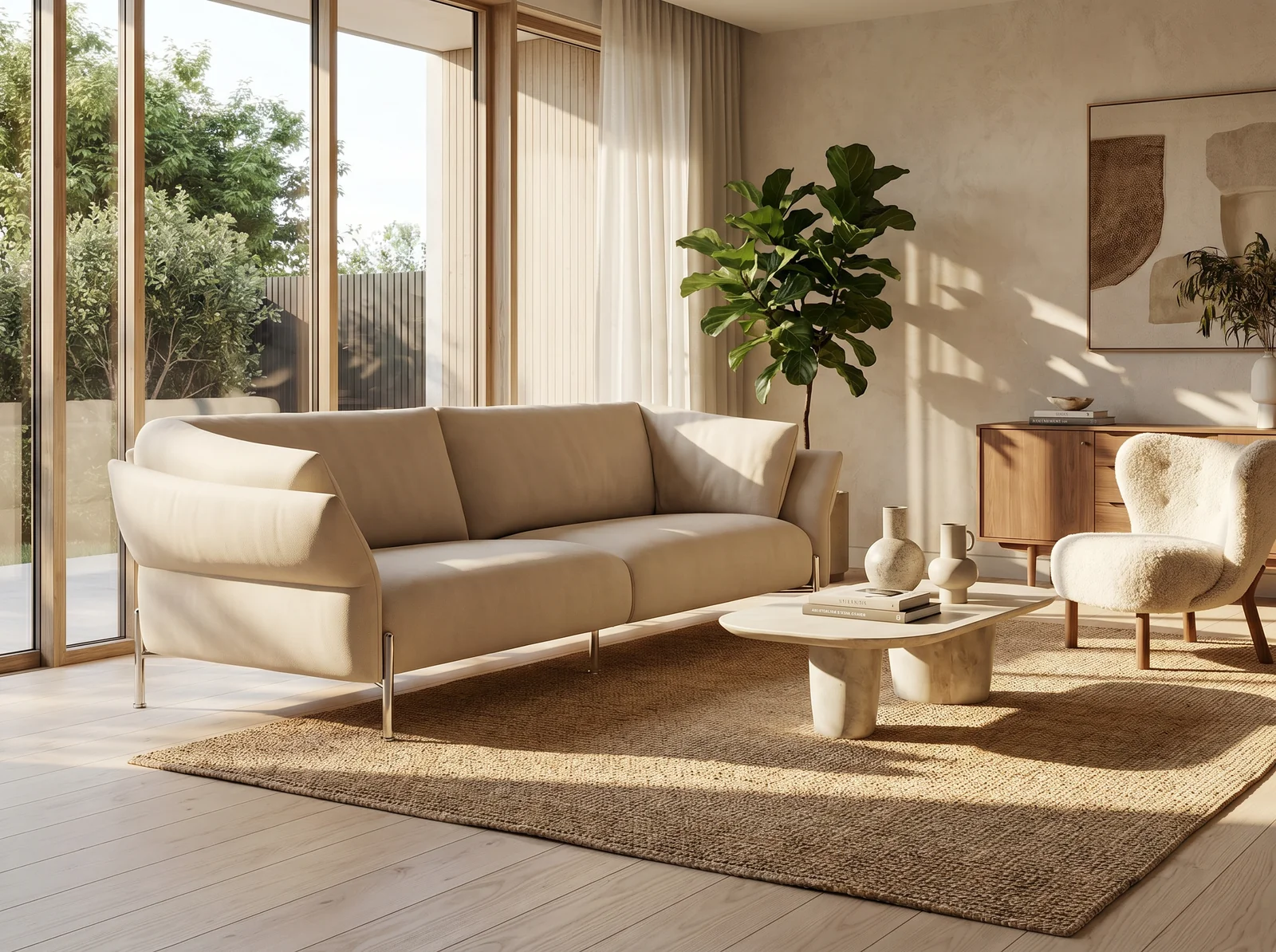 Archini Living Bouquet Sofa - lifestyle view by FOBOO