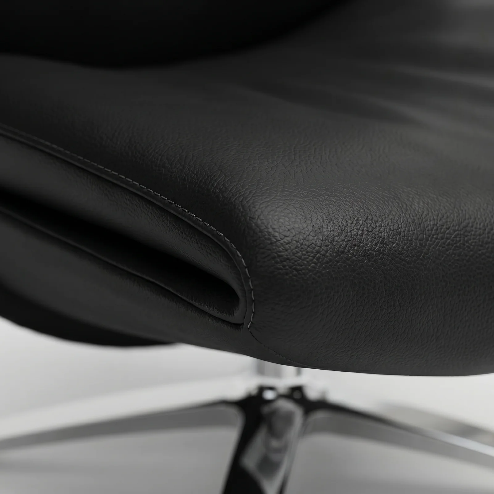 The Archini Living Carpet Armchair - material and finish detail