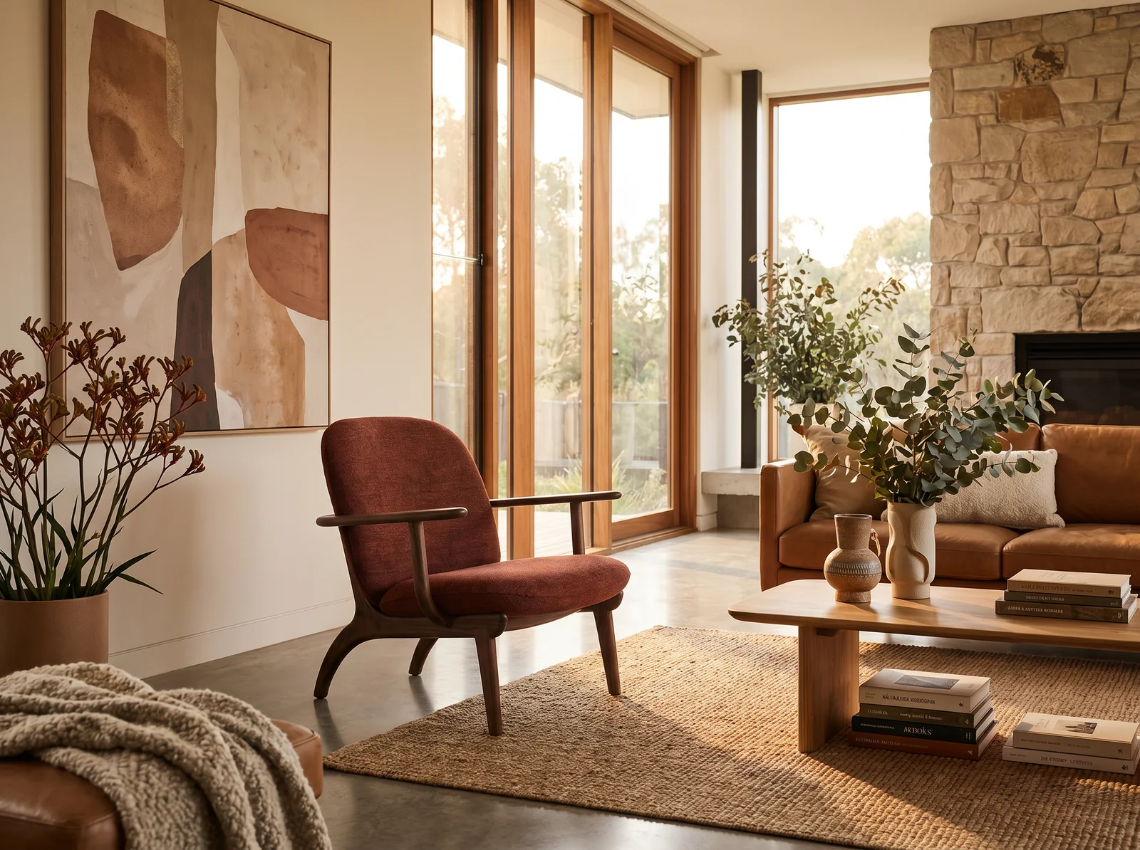 Archini Living Deer Armchair - lifestyle view by FOBOO