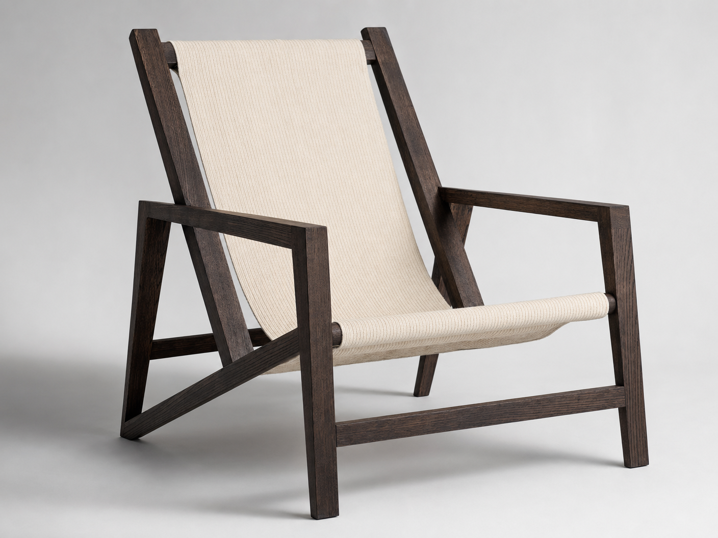 Driftwood Sling Lounge Chair - FOBOO designer furniture