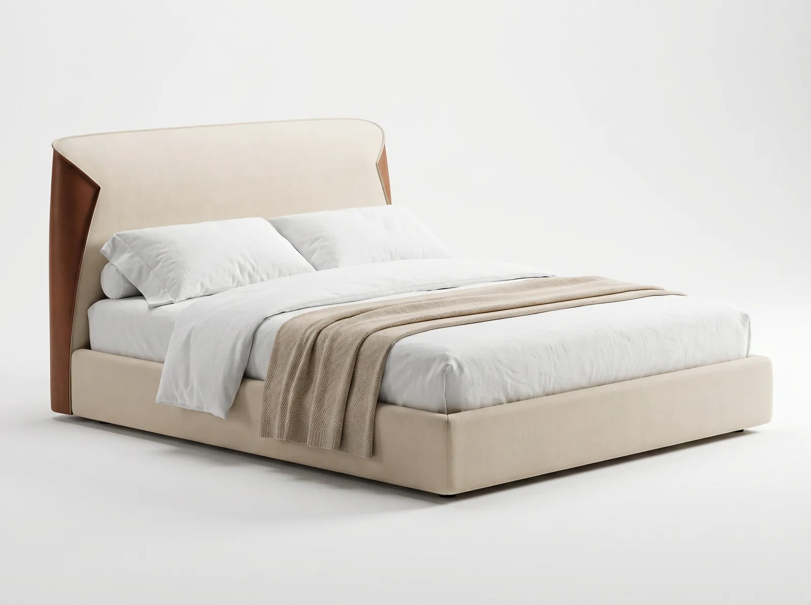 The Archini Living Embrace Bed - front view on white background