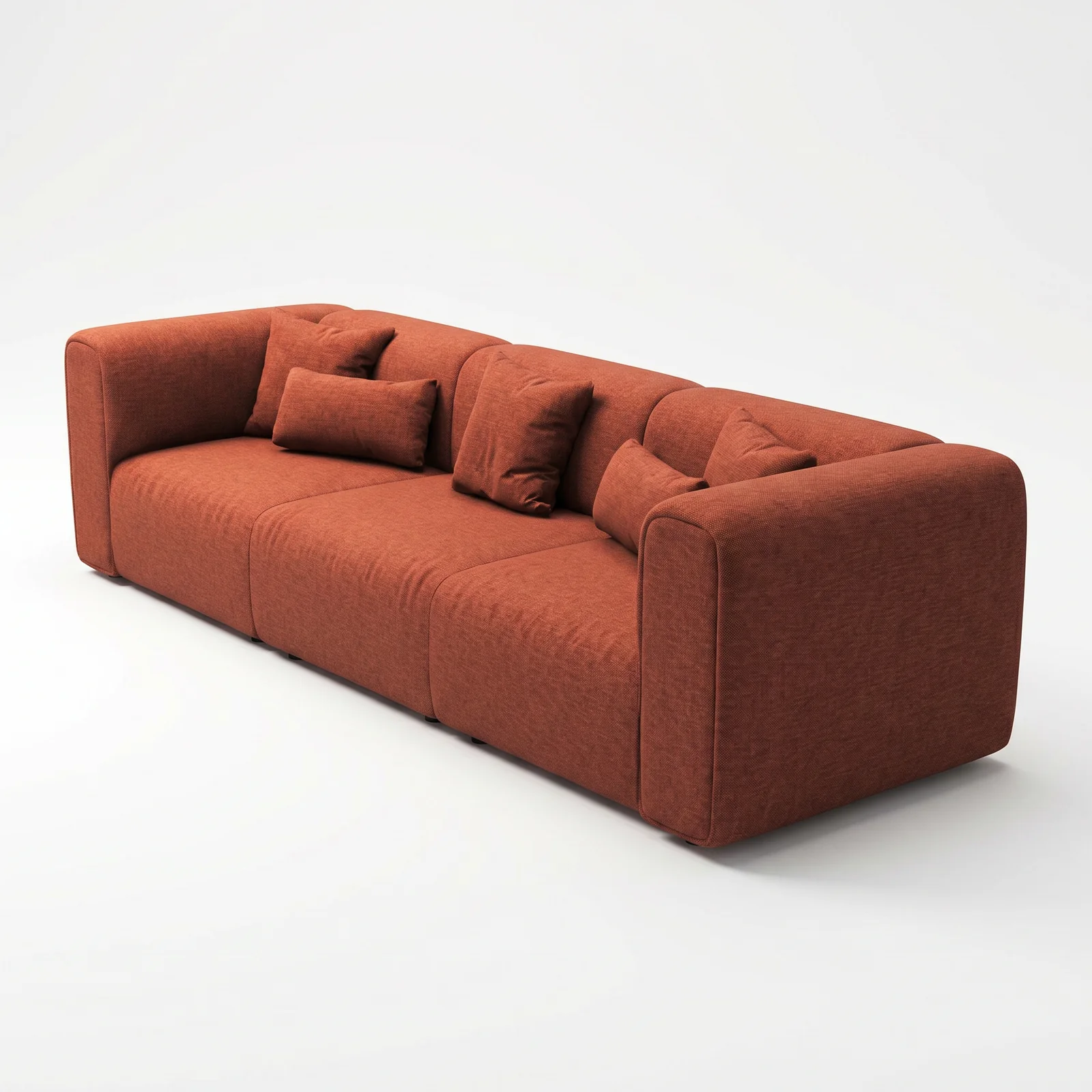 The Archini Living Honeypot Sofa - cinematic hero shot