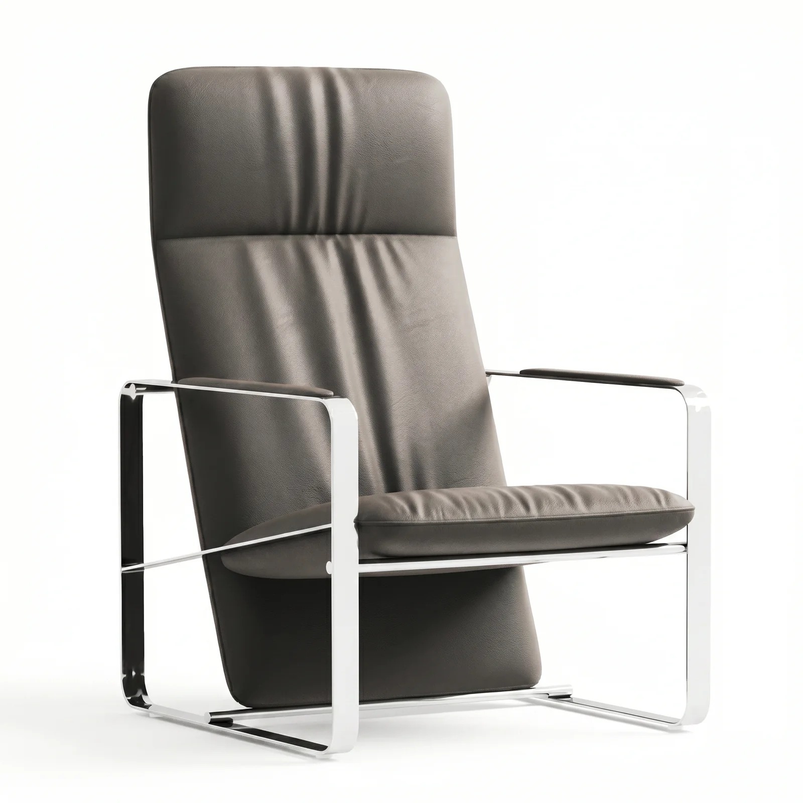 The Archini Living Kite Lounge Chair - front view on white background