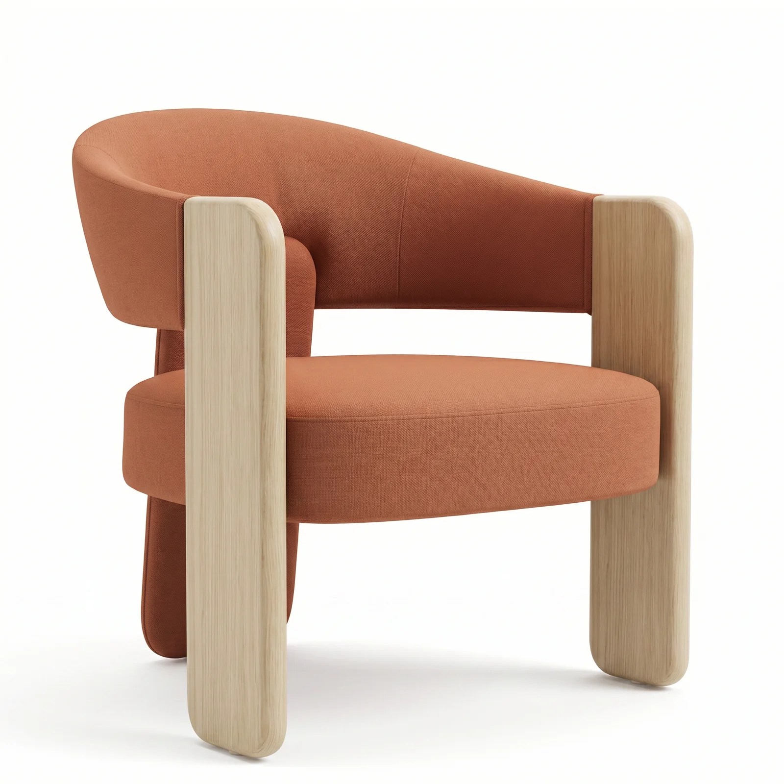 The Archini Living Popsicle Armchair - front view on white background
