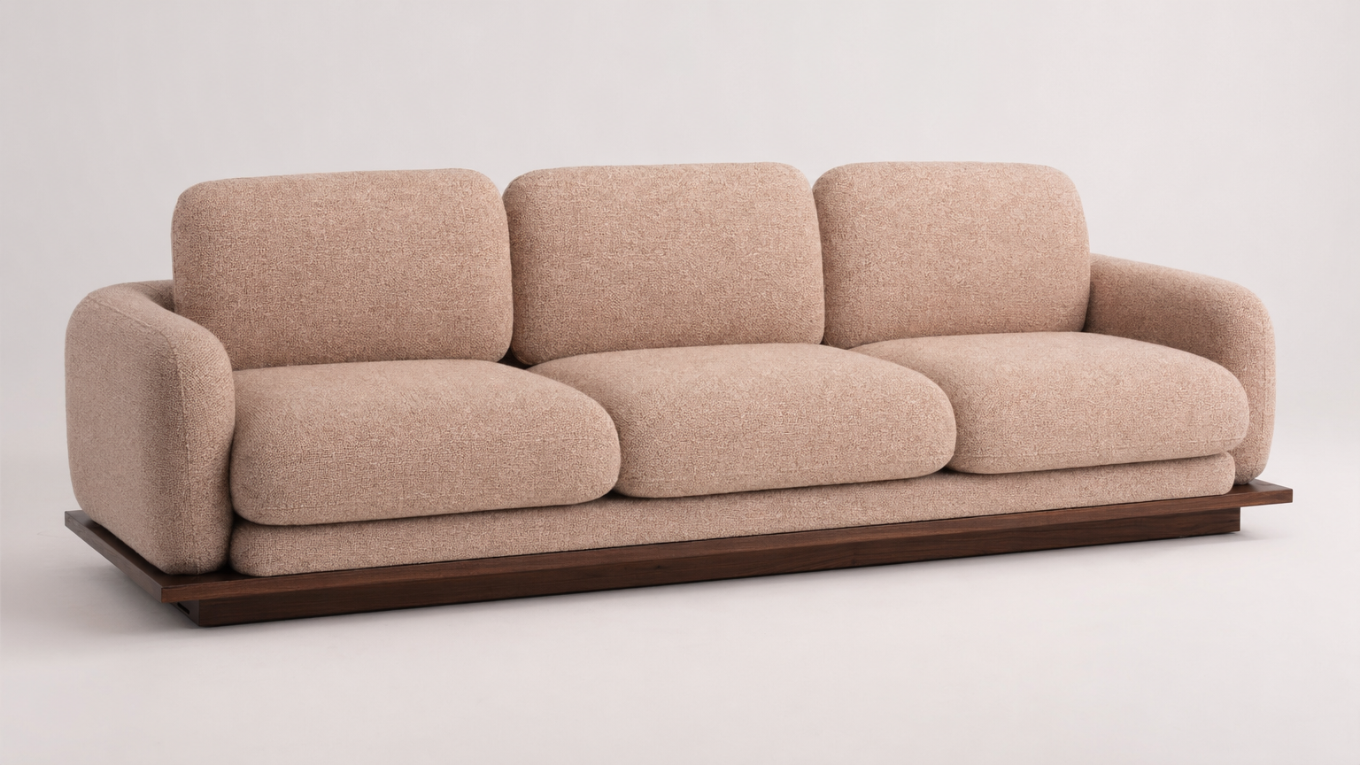 Rosewood Platform Sofa - FOBOO designer furniture