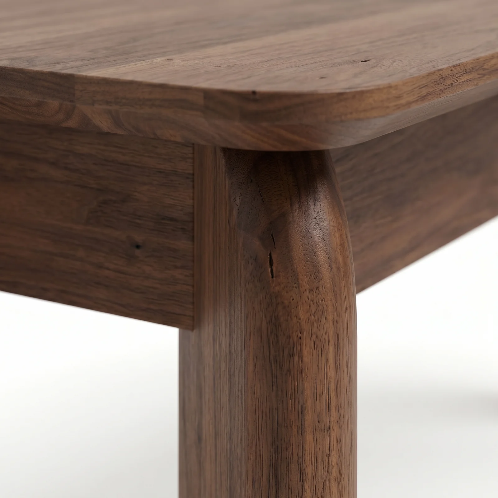 The Archini Living Swallow Bench - material and finish detail