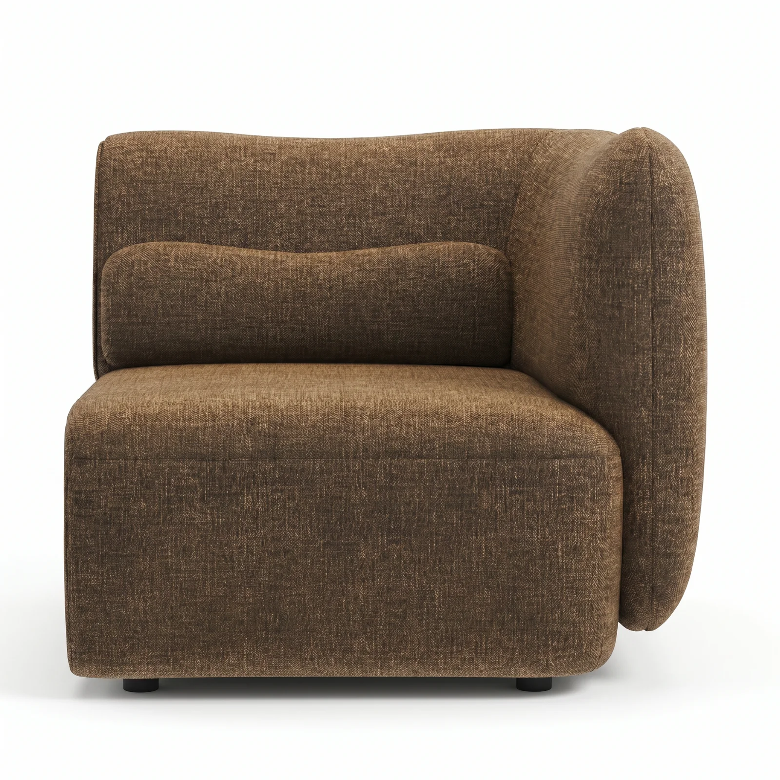 The Archini Living Wave Sofa - front view on white background